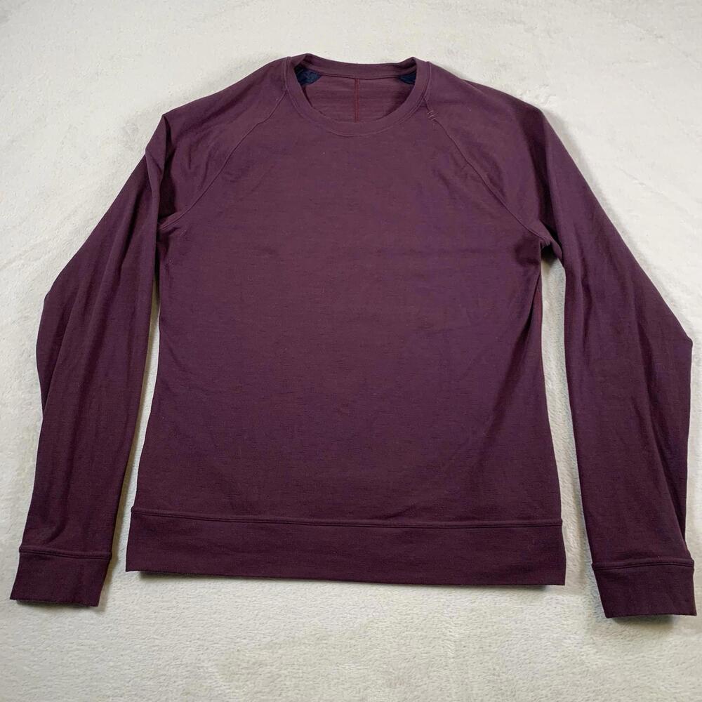 Lululemon Scuba Crew‎ Pullover Sweatshirt Womens Size 6 Maroon Ladies LW3CB2S